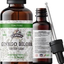 Ginkgo Biloba Tincture Organic Ginkgo Biloba Extract (Ginkgo Biloba) Suszony Liść Herbal Supplement 2 oz