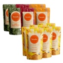 Brodo Deeply Rooted Organic Chicken Broth z Turmeric & Ginger 124; Gęstość odżywcza, Szef kuchni Wykonane Bone Broth w single serving Pouches Perfect 124; Nie wykonane z koncentratu, Brak środków konserwujących (6x 8.3 oz Pouches)