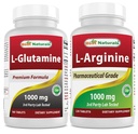 Najlepsi przyrodnicy L- glutamina 1000mg i L- arginina 1000 mg