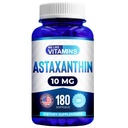 Lubimy witaminy Astaxanthina 10mg Softgel - Wysokiej mocy Astaxanthin Suplementy z Haemococcus Pluvialis - Poprawia oko, Joint, Zdrowie skóry i poziom energii - 180 Służenie, 6 Miesiące Dostawy