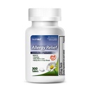 HealthA2Z ® Ulgi alergiczne 124; Lordian 10mg 124; Antihistamina 124; Ulga przed swędzącym gardłem, Kichanie, Biegnące Nozy 124; 24- Godziny Leki alergiczne (300 Tabletki)