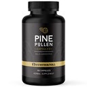 Surfrival: Pine Pollen Powder Kapsułki (180 hrabiego), Wild Harbedered, Energia i Endurance Przywracanie
