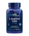 Life Extension L- Arginina Czapki, 700 mg, Witamina C & Amino Kwas dla optymalnego zdrowia tętnic, Wspomaga serce i immunologiczne zdrowie, Zdrowe Tkanka & Kości, Gluten Free, Non-GMO, 200 Kapsułki