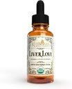 Chromama Herbal Products Liver Love - Organic Liver Support - 2 Oz Liquid Dietetic Supplement - Alkohol wolny