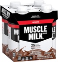 Mięśnie Mleko Genuine Protein Shake, Czekolada, 25 g Protein, 11 Fl Oz (Opakowanie po 4)