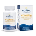 Nordic Naturals Witamina A + Karotenoidy, Unflavored - 30 żele miękkie - Likopen i astaksantyna - Wspiera skórę, Zdrowie komórkowe - Nie-GMO - 30 Służenie