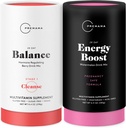 PREMAMA Prenatal Energy Boost & Hormon Balance Drink Bandle, Stim Free Energy for PMS, Menopauza, Prenatal, 28 Służenie