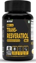 Trans Resveratrol 250MG Kapsułki - 99,5% Czysty Mikronizowany i Wysoko Biodostępny Suplement Biodegradowalny 124; Slow Down Aging, Udowodniony Potężny Przeciwutleniacz 124; Poprawia Metabolizm i Heart Health (120 Kapsułki)
