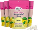 Sweetie Pie Organics Pregnancy Nausea Relief Drops, Soothe First Trimester Morning Sickness, Lemon Flavor, 30 Count, 4 Pack