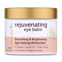 USDA Organic Eye Moisturizer Cream - Odmładzająca i odświeżająca Wiek Defying Balm - Naturalne składniki dla wrażliwej skóry z Jojoba Oil, Olej Argan dla Puffiness, Fine Lines Plus więcej