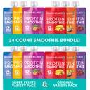 Projektant Wellness koktajle z protein Oryginalny pakiet odmian & Super owoce Pack odmiany
