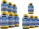Nutrition Essentials 10 Month Supply Probiotics for Women & Men - Probiotics Digestive Health - 62% More Stable Probiotic for Gut Health Support - USA Made Vegan Probiotics Formula Prebiotic Blend