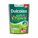 Dulcolax Saline Laxative Soft Chews, Delikatne zaparcia Relief, Mieszany Flavor Berry, Magnezu Hydroxide 1200 mg, 15 Liczba