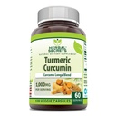 Herbal Secrets Turmeric Curcumin Supplement Agregat 124; 1000 Mg Per Serving Agregat 124; 120 Veggie Capsules Agregates 124; Mieszanka proszku Turmeric & Turmeric Extract 124; Non-GMO Agregat 124; Gluten Free Agregat 124; Made in USA