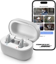 Lexie B2 OTC Słuch Aid zasilany przez Bose - Bluetooth Call Enabled dla iOS, Rechared z App Control, cały dzień Comfort. Self- Fit Solution, Redukcja hałasu, dla łagodnego do umiarkowanego ubytku słuchu (Gray)