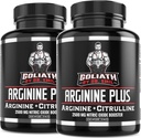 Dr Emil 's ARGININE Plus - L Arginine + L Citruline - 2500 MG High Dose NO Booster Tablets - Nitric Oxide Supplement for Vascularity and Heart Health (Arginine AAKG i Citruline Malate 2: 1)