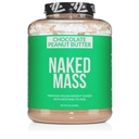 Naked Wegan Mass - Czekoladowy Masło orzechowe - 1,290 Kalorie, Nic Sztucznego, Wszystkie naturalne Czekoladowe PB wagi białka Gainer Proszek, Non-GMO, Soy & Gluten Free - 8LB luzem - 11 Słupki