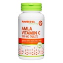 Nutric Biotic Amla Witamina C, 30 Tabs 124; Bogate Źródło Non-GMO, Naturalna Witamina C dla przeciwutleniacza i Collagen Wsparcie 124; 100% z indyjskiej Gooseberry Bis124; Wegan & Gluten Free
