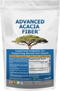 Advanced Acacia Fiber Powder Bundle 2,5 Ibs (40oz) Rozpuszczalny Fiber Leaky Gut Repair Powder + Organic Use Sodu dwuwęglan Alkalinowy Suplement do Alkalicy 1LB