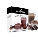 Protiwise Wysokie Białko Shake & Pudding Mix XI124; 15 g Białko, Niski Tłuszcz, Niskie Calorie, Niski Cukier XI124; Gluten Free KETO XI124; Meal Replacement for Hunger Control XI124; Ciemna czekolada Flavor XI124; 7 / Box