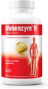 Douglas Laboratories Wobenzym N - Autentyczny Suplement Niemiecki - Enzymy Systemowe - System immunologiczny i zdrowie wspólne * - Z Papain, Rutin & Bromelain - 400 Tabletki powlekane