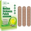 Motion Sickness Patches for Car and Boat Rides, Ships, Cruise and Airplane & Other Forms of Transport - Travel Essentials, for Adults and Kids (36 Count)