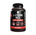 PURE ORYGINALNE WŁÓKIENNICZE HCl L- Lyzyny (365 Kapsułki) Brak magnezu lub wypełniaczy ryżowych, Zawsze Czysty, Laboratorium zweryfikowane