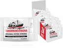 Fisherman 's Friend Cough Drops, Cough Suppressant and Sore Throat Lozenges, Original Extra Strong, 10 mg Menthol, 480 Drops (24 opakowania po 20)