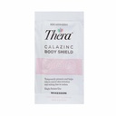 Thera Calazinc Body Shield, Calamine with Cynk Cream [144 Pakiety ogółem] -Skin Barrier Maintment for Eczema, Łuszczyca, Diaper Rash - Indywidualne opakowania, 4 g Packet
