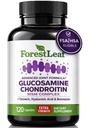 Glukozamina Chondroitin Complex Supplement - Triple Strength 1200mg Joint Supplement for Women & Men with Turmeric, Hyaluronic Acid and Bromelain for Muscle Flexibility - 120 Caps
