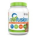 Rawfusion- Vegan Protein Powder, Natural Chocolate - 30 Słupki, 21g Białko oparte na roślinach, Węglowodory niskonetto, Non-Dairy, Gluten / Laktoza Free, Soy Free, Kosher, Non-GMO, 2lbs Funt