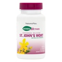 NaturesPlus Herbal Actives St John 's dziurawiec, Rozszerzone wydalanie - 450 mg, 60 Wegańskie tabletki - wegetarianin, Gluten- Free - 60 Servings