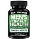 Men 's Prostate Health Supplement - 120 Kapsułek Advanced Prostate Support for Men with Saw Palmetto, Support Urynary Function and Hair Health - 3 Miesiące dostaw suplementów