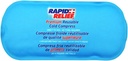 Rapid Relief Gel Cold Compress - Miękki materiał zimny Pack dla urazów, pierwszej pomocy, opryskiwania, Bóle głowy, achy mięśniowe i ulga bólowa 5 "x 11" Małe
