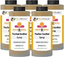 Tchawica Soother Syrop 5PAK Hound Miód - Naturalne zioła Remedy na objawy zwichniętej tchawicy - Smaki dobre - Łatwe do podania (5 fl oz / ea)