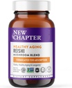 Nowy rozdział Reishi Mushroom - LifeShield Reishi for Healthy Aging + Organic Reishi Mushroom + Vegan + Non-GMO, Składniki Nootropowe - 60