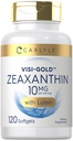 Carlyle Zeaksantyna 10 mg 124; 120 Softgeli 124; Wsparcie zdrowia oczu z luteiną 124; Non- GMO, Gluten