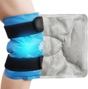 Ice Pack for Knee Pain Relief, wielokrotnego użytku żel Ice Wrap dla urazów nóg, Opuchlizna, Chirurgia zamiany kolana, Zimna terapia kompresji dla zapalenia stawów, Meniscus Tear, Urazy sportowe