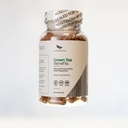 Korzyści związane z zieloną herbatą - ponad 350mg EGCG na butelkę - 99,9% Polifenole - Wsparcie zdrowia - 120 kapsułek na butelkę