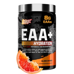 Nutrex Research EAA Hydration 124; EAA + BCAAs Powder Between 124; Muscle Recovery, Strength, Muscle Building, Endurance Between 124; 8G Essential Amino Acids + Electrolytes Between 124; Blood Orange Flavor 30 Serving