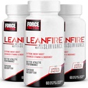 Siła czynnika LeanFire z Next- Gen SLIMVANCE, Zaawansowane Pigułki Energetyczne z witamin B i kofeiny do zwiększenia metabolizmu, Wzmocnienie ostrości, i poprawić trening i sprawności, 60 Count (Pack of 3)