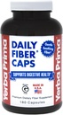 Yerba Prima Daily Fiber Caps - 180 Kapsułek - Rozpuszczalny i nierozpuszczalny suplement diety Fiber - Colon Cleanse - Gut Health - Vegan, Non-GMO, Gluten- Free