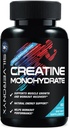 Monowodne kapsułki kreatynowe 3000mg - Mikronizowany suplement odżywczy dla kreatorów - Lean Muscle Growth, Trening Performance, Energy & Endurance Support - 750mg na Kapsułkę o wysokiej absorpcji - 60 Count