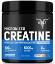 Niemiecki Made Creapure ® Creapine Monohydrat 124; Pre & Post Workout 124; Wsparcie Odzyskiwania Mięśnie, Endurance & Ulepszona Athletic Performance, 210gm, 30 Sług 124; Pomarańczowy Tangy