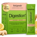 Guardian gut, Fiber organiczny, Probiotyczny i Prebiotyczny proszek, Bez cukru, Zioła na Bloat, Gut Health Support, Digestive Health for Men & Women, Non GMO, Wegan, Lemon Ginger, 15 Count