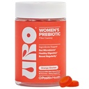 O Positiv URO Fiber Gummies for Adults, 60 Count (Pack of 1) - Prebiotic Chicory Root Inulin Fiber Supplement - Daily Gummy Fiber for Digestive Gut Health - Non-GMO, Vegan & Cruelty-Free