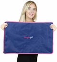 Bardzo duży i wielokrotnego użytku Ice Pack (15 x 23,5 cala, XL) dla maksymalnej ulgi pleców i pełnego bólu ciała od urazów, Opuchlizna, Siniaki, Szprychy 124; Koc do spania i Fizycznej Terapii 124; Magiczne żel