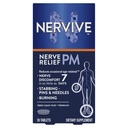 Nervive Nerve Relief PM, Okazjonalne Nerve Discomfort II, Pomoc senna, Rozpoczyna pracę w 7 dni, kłucie, spalanie, kwas lipoinowy alfa, Melatonina, Witaminy B, Turmeric, Ginger, Suplement Nervive, 30