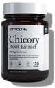 AMALTH Chicory Fiber Capsules 500 mg - Chicory Root Powder for Gut Cleanse & Digestive Support - Wegan, Non-GMO Inulina Prebiotic Fiber Supplement, 120 Czapki