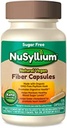 NuSyllium Psyllium Husk kapsułki, Organic, USDA Sugar Free, Vegan, 175 Hrabia, Keto- friendly Dietetyczny suplement Fiber, Pomaga promować zdrowie pokarmowe *